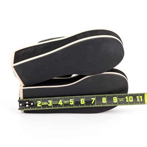 Frame Paris Wmn Le Ocean Y2K 90s Ins Platform Black Sandals 8-8.5US EUR 38.5 - Picture 6 of 8